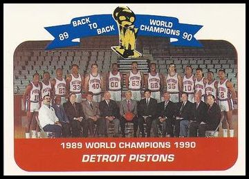 1 Detroit Pistons Team Photo